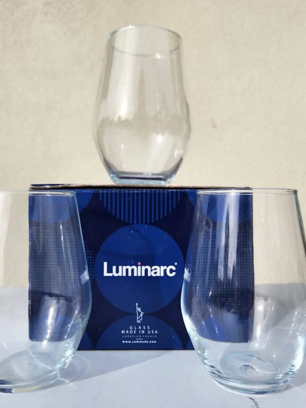 Luminarc new glasses
